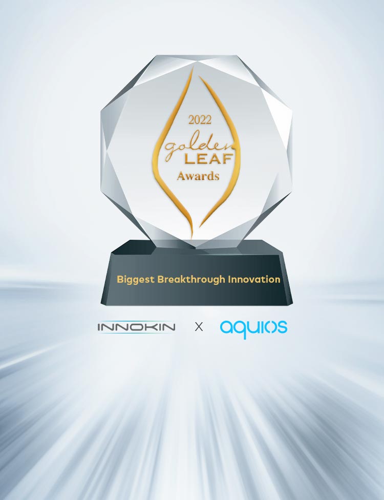 جلوبال (2): Innokin تفوز بجائزة Golden Leaf للابتكار في المنتدى العالمي للتبغ والنيكوتين (GTNF) 2023 عن أول لفيفة سيراميك موصلة خالية من المعادن في العالم 1 Golden Leaf Mobile 11695444424